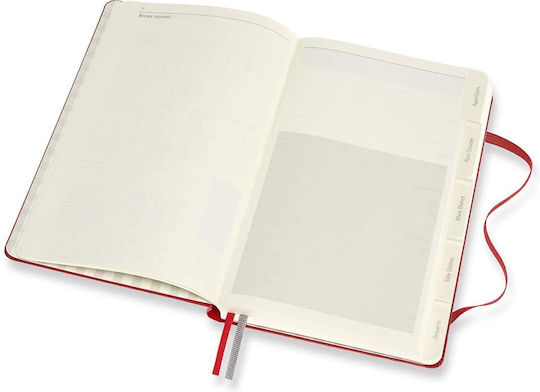 Moleskine Passion Journal Recipe Σημειωματάριο Bullet Συνταγών 200 Φύλλων με Σκληρό Εξώφυλλο και Λάστιχο Recipe13X21