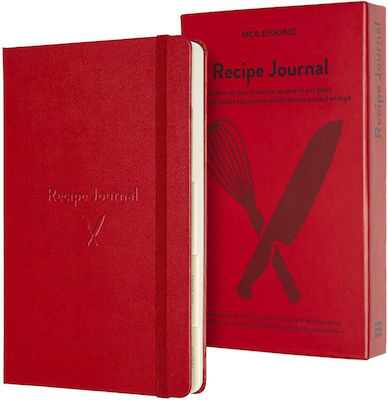 Moleskine Σημειωματάριο με Λάστιχο Recipe Passion Journal