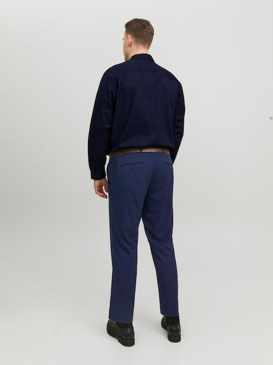 Jack & Jones Βαμβακερό Πουκάμισο Navy Blazer