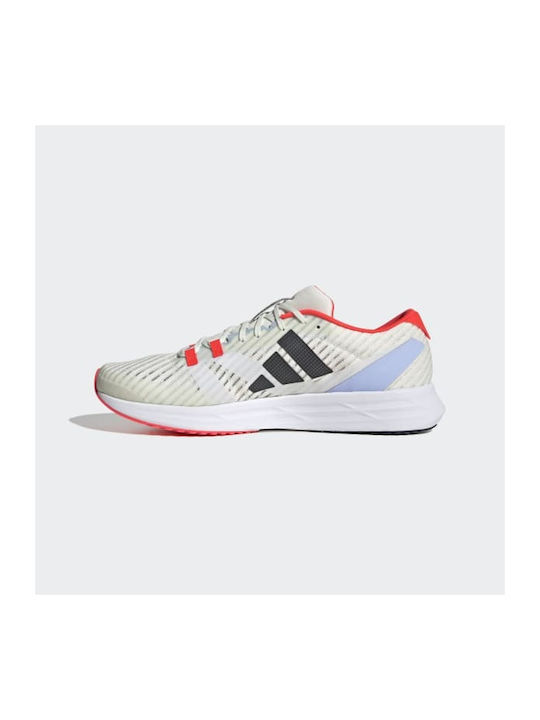 Adizero RC 5 Sport Shoes Running White Tint / Legend Ink / Solar Red