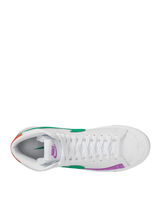 Blazer Mid '77 Дамски Плоски Маратонки Бял