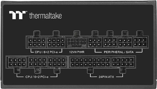 Thermaltake Toughpower PF3 1050W Μαύρο Τροφοδοτικό Υπολογιστή Full Modular 80 Plus Platinum