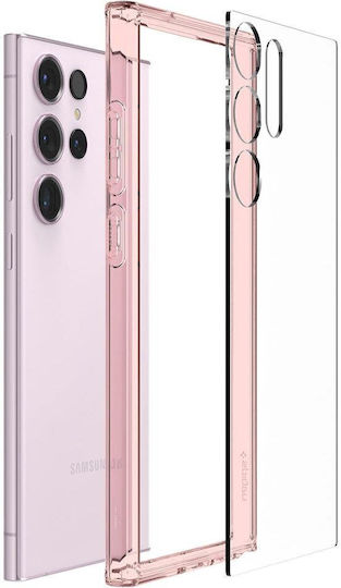 Spigen Ultra Hybrid Back Cover Plastic 2mm Rose Crystal (Galaxy S23 Ultra)