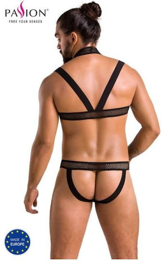 Passion Jacob 043 Ανδρικό Sexy Σετ Set Black