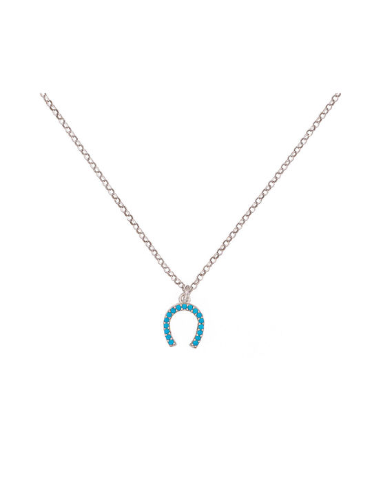 Excite-Fashion Elegant Essence Necklace from Silver with Zircon