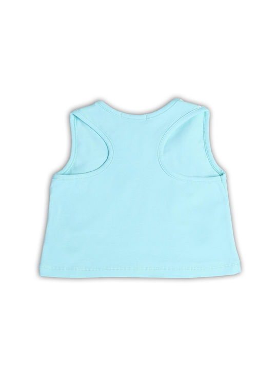 Nek Kids Wear Kids Set with Shorts Summer 2pcs Light Blue