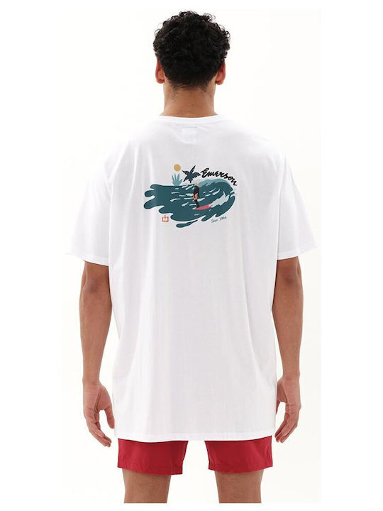 Emerson T-shirt Λευκό