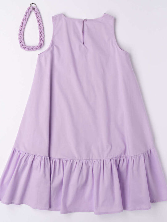 iDO Kids Dress Sleeveless Lilac