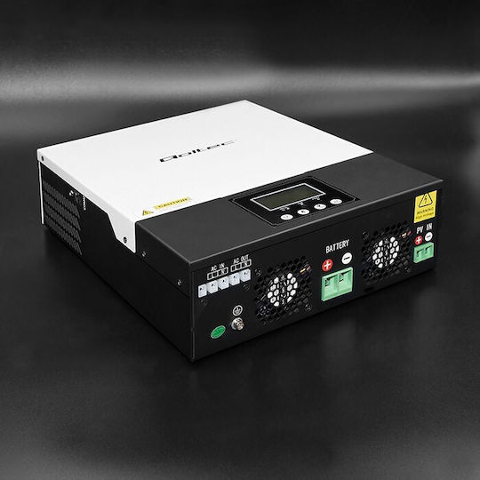 Qoltec Hybrid Off Grid Inverter Ισχύος 2400W με Τάση Εισόδου 230V (Μονοφασικό) 53876