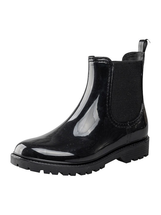 Women's Short Wellies Black