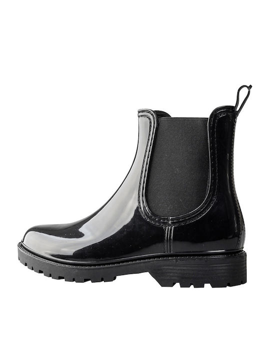 Women's Short Wellies Black