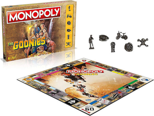 Board Game Monopoly Goonies for 2-6 Players 8+ Years Old WM01390 (EN)