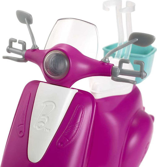 Barbie Puppe Und Ihr Scooter Fahrzeug Für Puppen Für 3+ Jahre