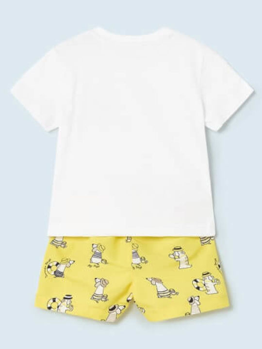 Mayoral Kids Swimwear Swimwear Set Yellow