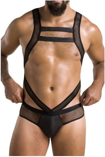 Passion 045 Секси мъжко боди Body Black