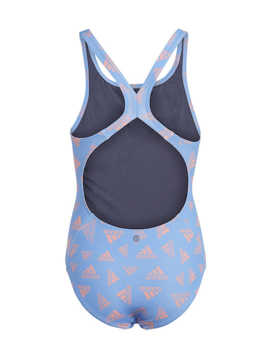 adidas Kids Swimwear One-Piece Blue