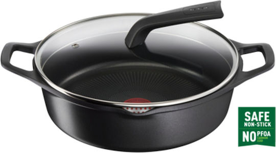 Tefal Robusto Ρηχή Κατσαρόλα από Χυτό Αλουμίνιο 4.2lt / 28cm Tefal Robusto Ρηχή Κατσαρόλα από Χυτό Αλουμίνιο 4.2lt / 28cm