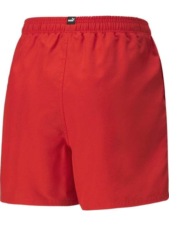 PUMA Essentials Logolab Kids Swimwear Swim Shorts Red