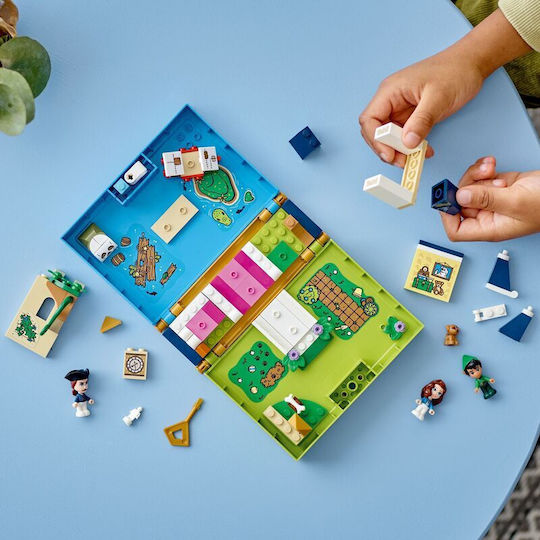 LEGO Disney Peter Pan & Wendy's Aventură în Cartea de Povești pentru 5+ Ani