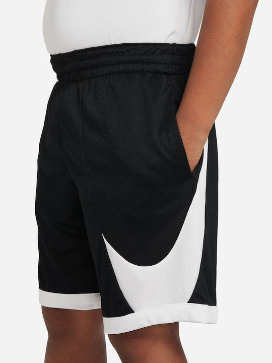 Детски шорт/бермуда Спортен Текстил Dri-Fit Черен