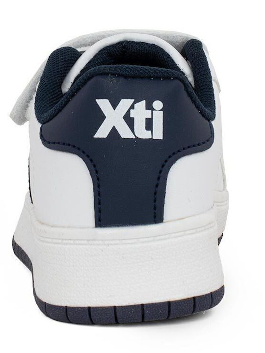 Kids Sneakers with Scratch White