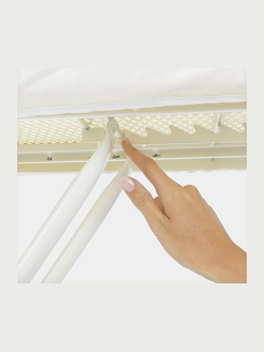 Brabantia Ice Water Ironing Board for Steam Iron Foldable 124x38x96cm