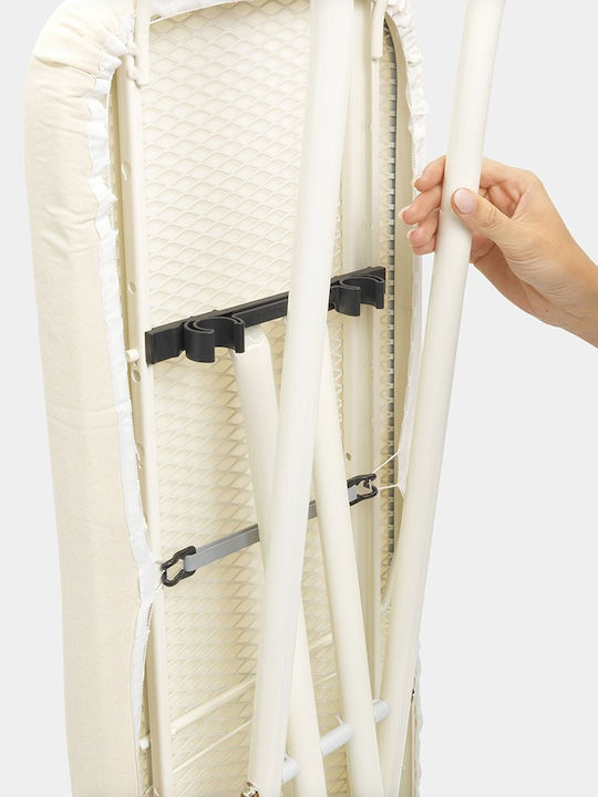 Brabantia Ice Water Ironing Board for Steam Iron Foldable 124x38x96cm