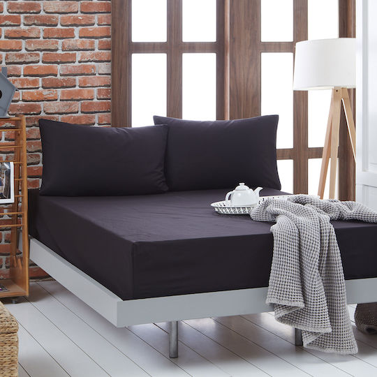 Beauty Home Κουβερλί Μονό Μαύρο 160x240cm Beauty Home Κουβερλί Μονό Μαύρο 160x240cm