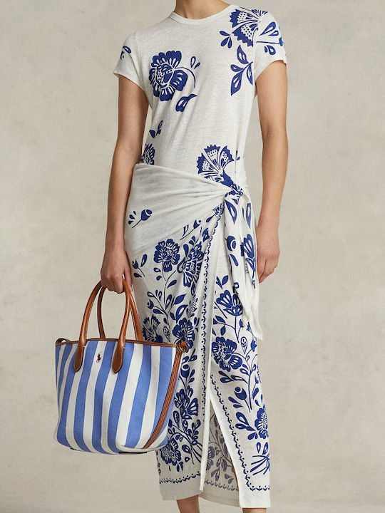 Ralph Lauren Summer Midi Dress White