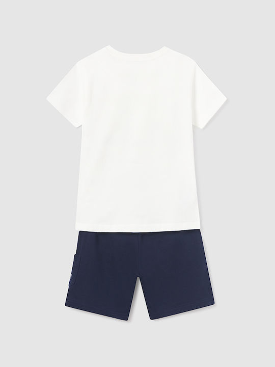 Mayoral Kids Set with Shorts Summer 2pcs White