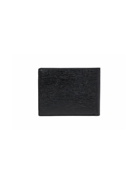 Replay Men's Leather Wallet Black