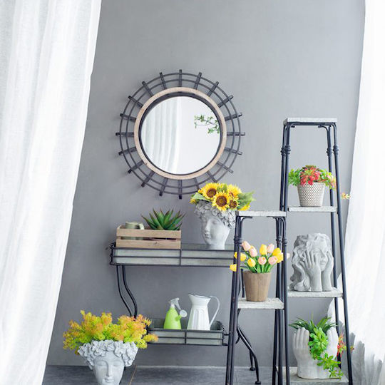 Artekko Planter Concrete Gray 23x23x29cm.