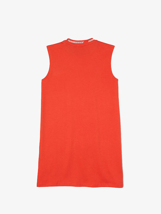 Lacoste Kids Dress Sleeveless Orange