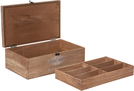 A-S Oria Wooden Sewing Box 30x18cm