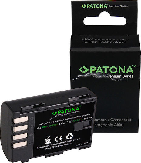 Patona Μπαταρία Φωτογραφικής Μηχανής IM1035 2000mAh Συμβατή με Panasonic