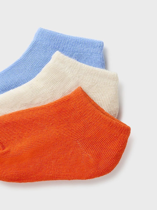 Mayoral Boys 3 Pack Ankle Socks Multicolour