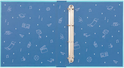 Mr. Wonderful Folder Light Blue