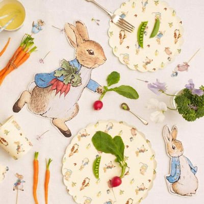 Meri Meri Peter Rabbit And Friends Plate 12pcs