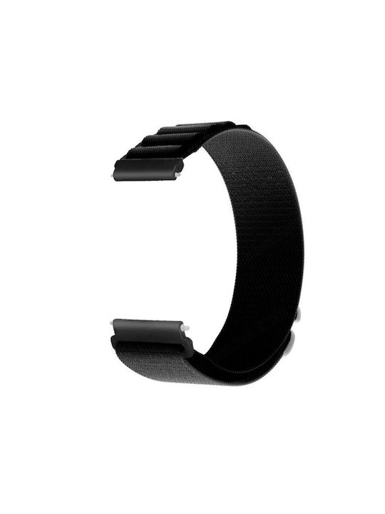 Nylon Λουράκι Μαύρο (Huawei Watch GT2 / GT3 (42mm) / GT3 Pro (43mm)) Nylon Λουράκι Μαύρο (Huawei Watch GT2 / GT3 (42mm) / GT3 Pro (43mm))