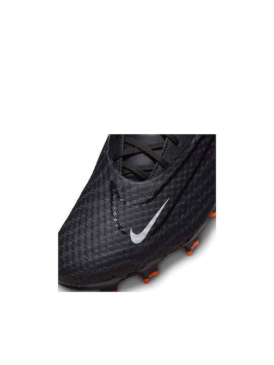 Nike Phantom GΧ Academy FG/MG Low Football Shoes with Cleats Black