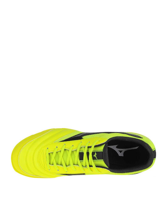 Mizuno Mrl Sala Club Football Shoes with Molded Cleats Yellow