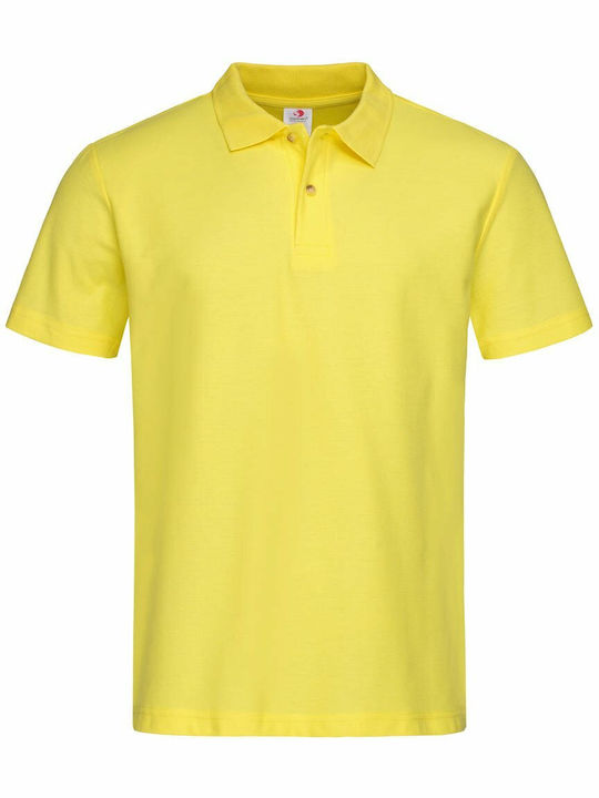 Stedman Men's Short Sleeve Promotional Blouse Yellow