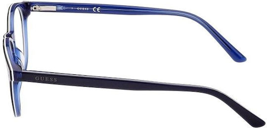 Guess Plastic Rame Ochelari Albastru GU8266 090