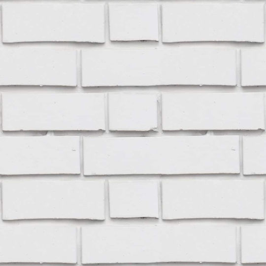 Dekorativer Aufkleber Kacheln White Bricks 3Stück 30x30cm Ango Dekorativer Aufkleber Kacheln White Bricks 3Stück 30x30cm Ango