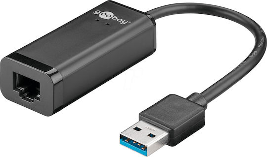 Goobay 39038 Αντάπτορας Δικτύου USB με Ενσύρματη Σύνδεση Gigabit Ethernet