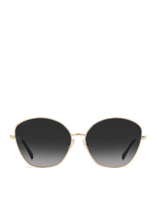 Jimmy Choo Women's Sunglasses with Gold Metal Frame and Gray Gradient Lens MARILIA/G/SK 2M2/9O