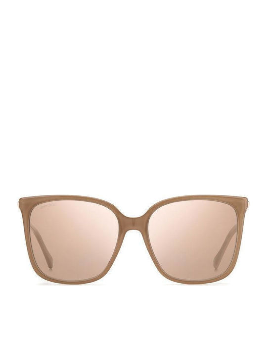 Jimmy Choo Women's Sunglasses with Pink Frame and Pink Lens Scilla/S FWM/2S