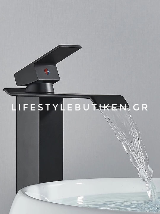 Luxury Mixing Inox Tall Sink Faucet Black