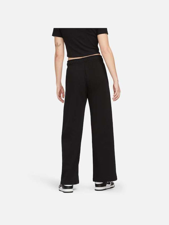 Nike Pantaloni de trening pentru femei Negru Fleece