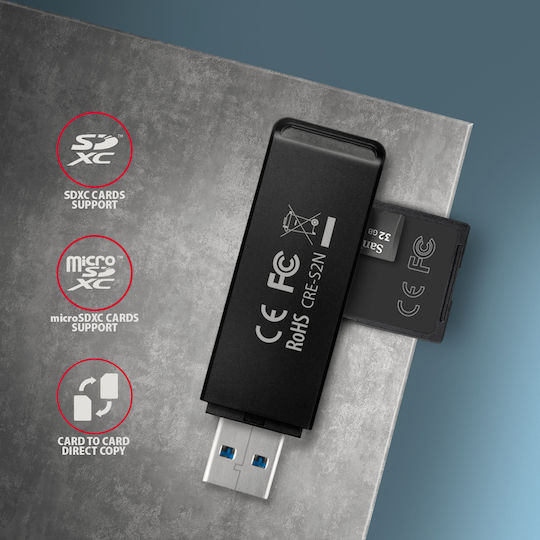 Natec Card Reader για SD/microSD